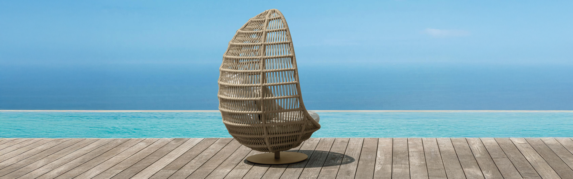 02 Talenti Panama slider desktop Panama Egg chair with base