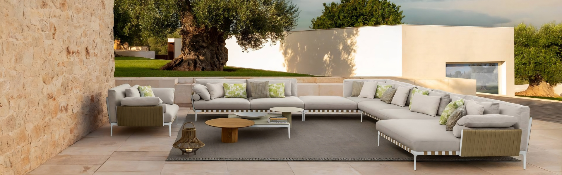 03 Talenti Salinas slider desktop iving armchair modular sofa coffee table 90x90 D80 D65