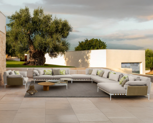 03 Talenti Salinas slider mobile iving armchair modular sofa coffee table 90x90 D80 D65