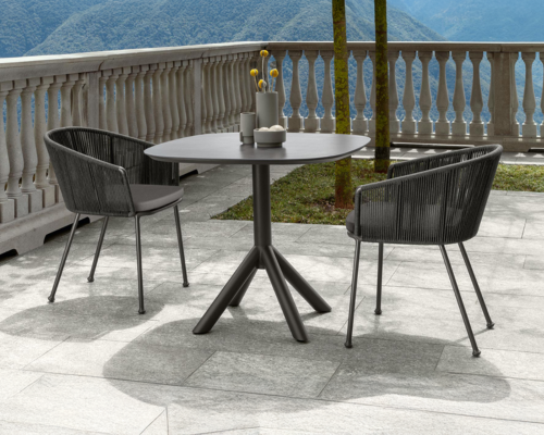 04 Talenti Coral slider mobile dining table dining chair