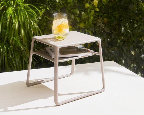 12 Nardi Pop main slider mobile Side table tortora