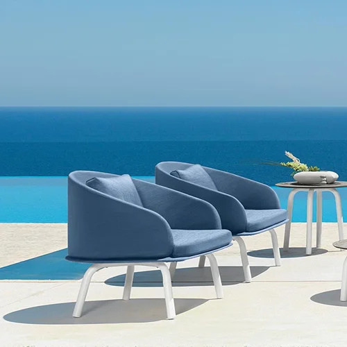 Cleo Alu Lounge Armchair