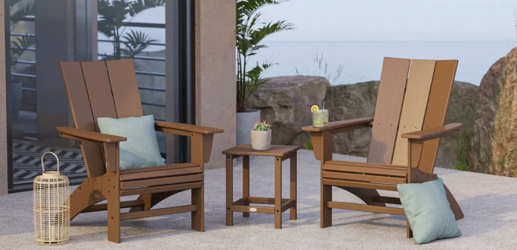 KB Patio furniture florida Polywood Adirondack