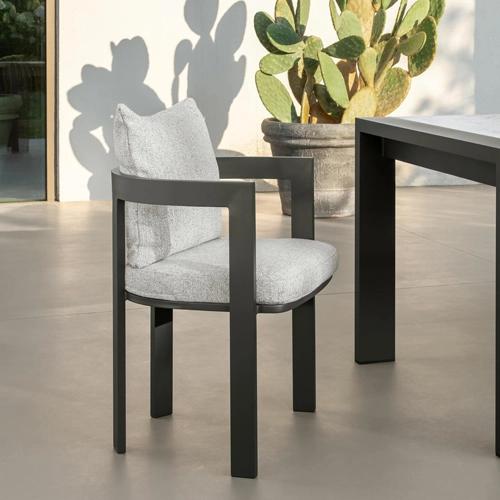 Talenti Argo Aluminum Dining Armchair
