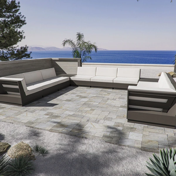 polywood elevate 21 extralarge 11 piece u shaped sofa sectional pws860 2