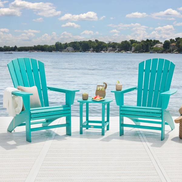 polywood nautical 04 curveback adirondack 3 piece set pws419 1