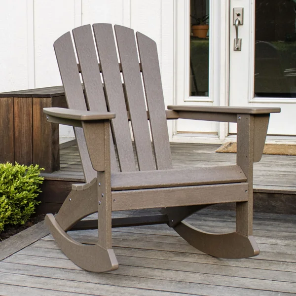polywood porch rockers 12 nautical adirondack rocking chair adr410