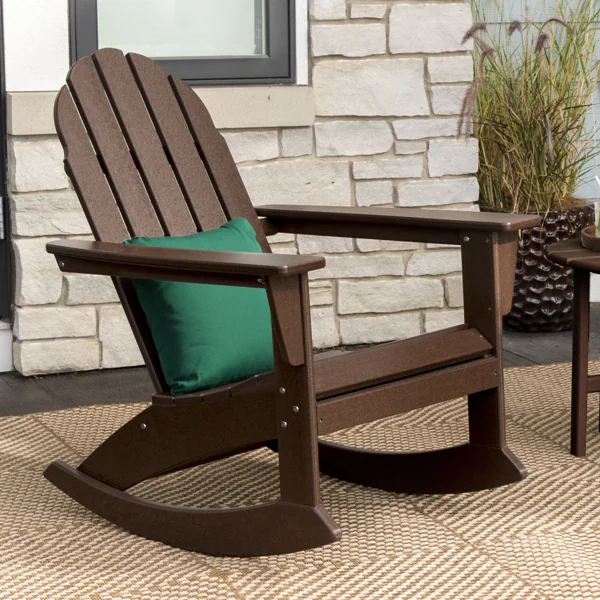 polywood porch rockers 27 vineyard adirondack rocking chair adr400