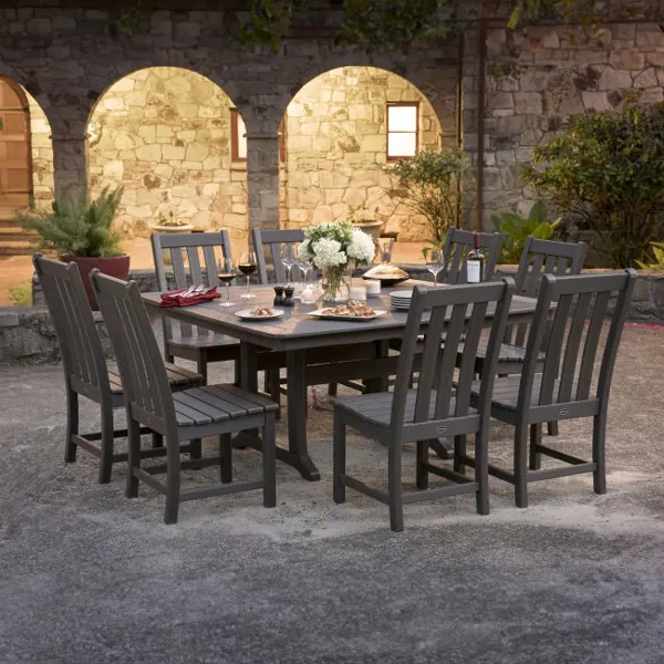 polywood vineyard 01 dining set square 9 piece pws406 1 v