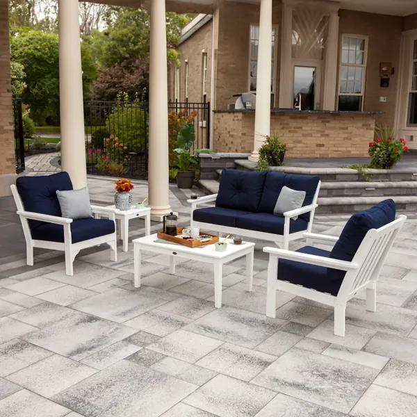polywood vineyard 17 5 piece deep seating set pws332 2