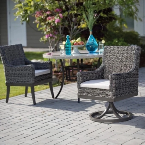 ratana boston 02 dining arm chair swivel rocking arm dining table