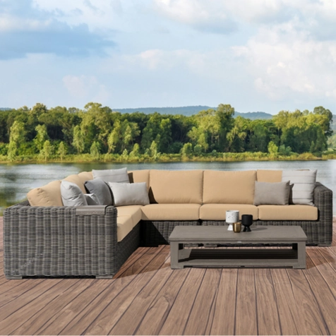 ratana cubo 01 Modular Sofa coffee table