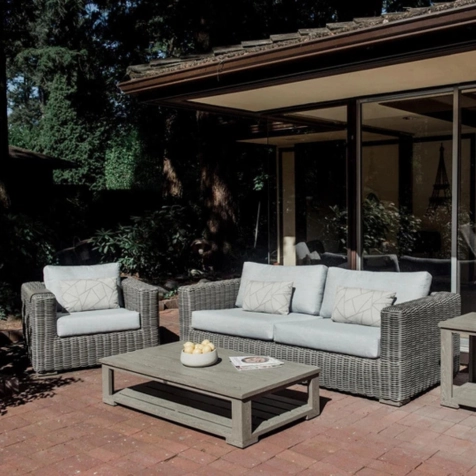 ratana cubo 02 club chair seater sofa Coffee Table End Table