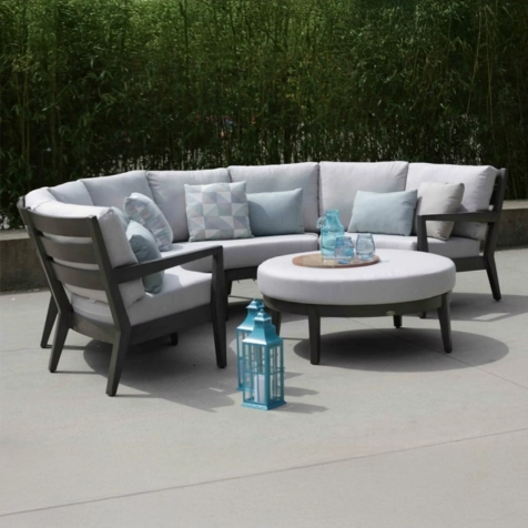 ratana lucia 03 modular sofa round round ottoman